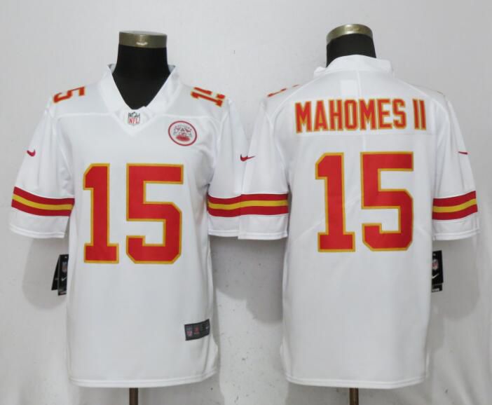 Men Kansas City Chiefs #15 Mahomes ll White Vapor Untouchable Player Nike Limited NFL Jerseys->denver broncos->NFL Jersey